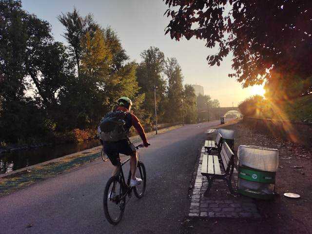 Klimatické prověření pro cyklistické stezky