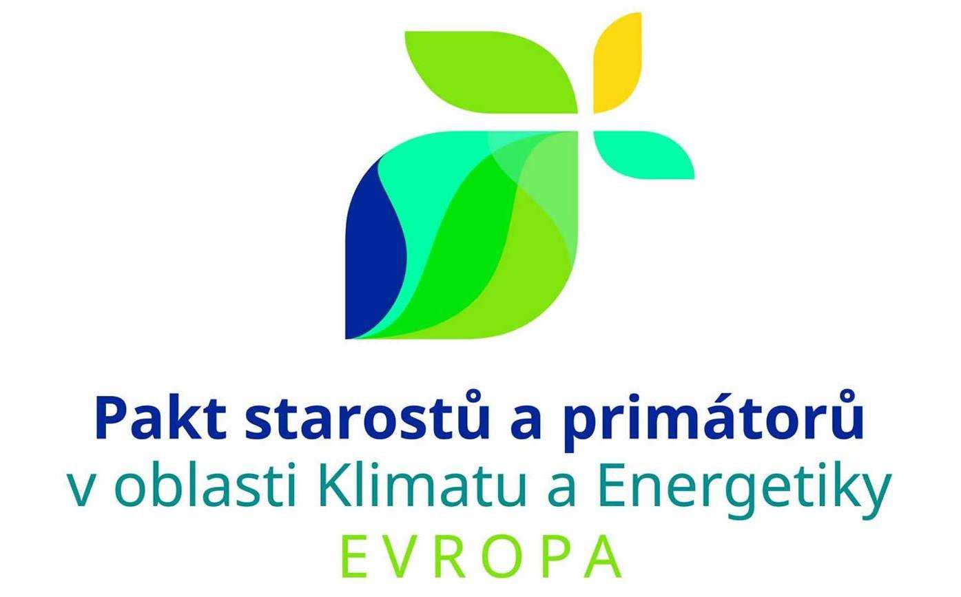 Logotyp: Pakt starostů a primátorů v oblasti Klimatu a Energetiky EVROPA